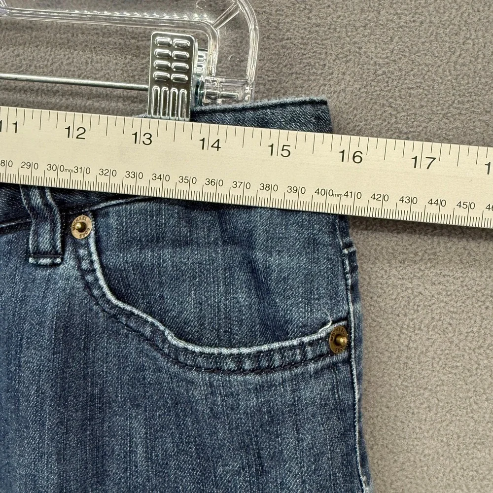 Michael Kors Womens Size 6 Skinny Jeans Dark Wash Blue Denim Stretch 5-Pocket